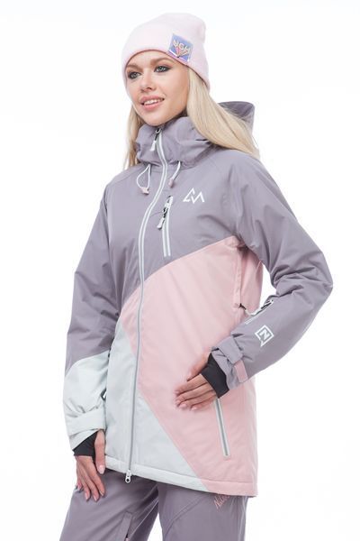 Куртки утеплені Nitro DIANE grey/zephyr blue/silver pink - XS UER87ED4646453.3FE9 фото