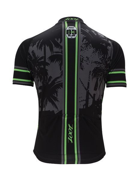 Футболки Zoot M Ultra Cycle Team Jersey black/green flash - 48 2641100-1 фото