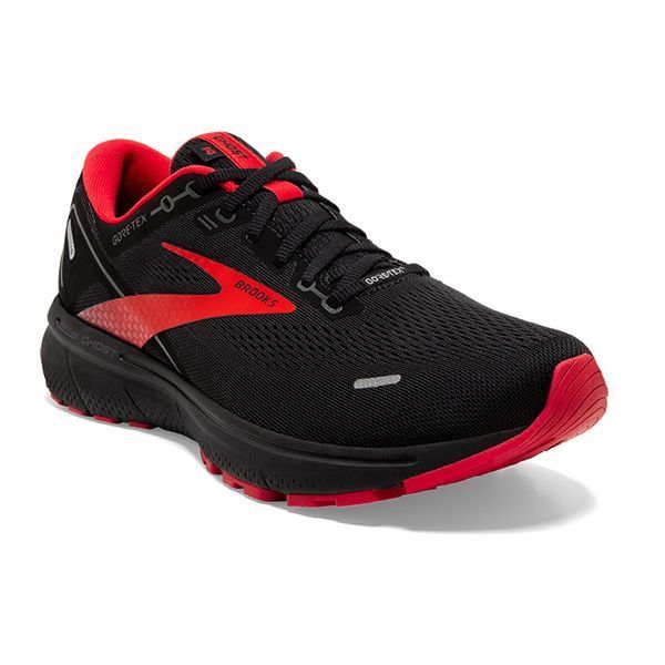 Кросівки Brooks GHOST 14 GTX 004 black/blackened pearl/highriskred - 40,5 UFW71DAD76616E55.4444 фото