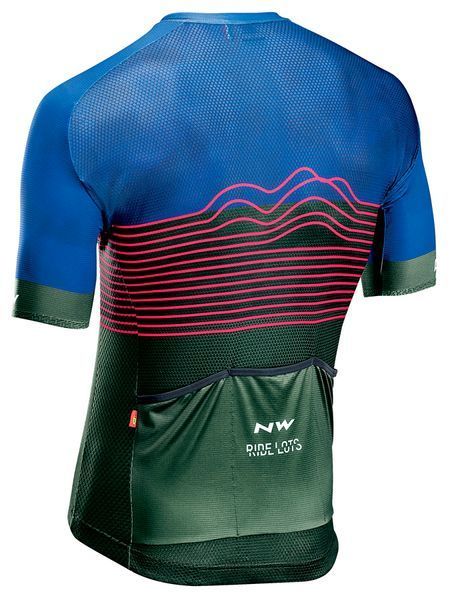 Футболки Northwave BLADE AIR JERSEY blue/greenforest - 48 UBN782BEE06852.3CBB фото