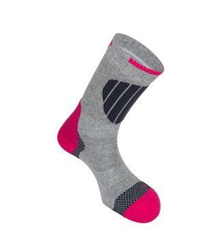 Шкарпетки K2 IN-LINE SKATING grey melange/neon fuxia U7265994769250.2CE6 фото
