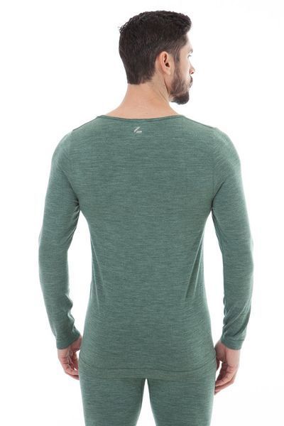 Кофти термобілизна Level WOOL LONG SLEEVED SHIRT dark green - M UHG767D9E53C55.45E фото