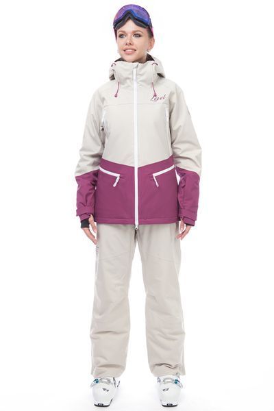 Куртки утеплені Level VALSE beige/violet - XS UF5867C9B046453.3FE6 фото