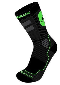 Шкарпетки Rollerblade шкарпетки HIGH PERFORMANCE SOCKS nero/verde - S U1612026914668.1032 фото