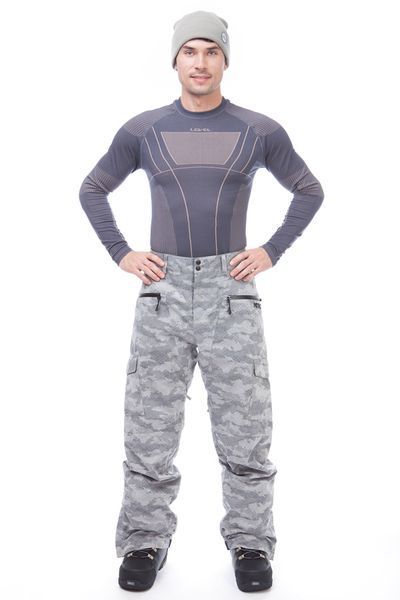 Штани утеплені Nitro DESCENDER grey camo - S UEU77EB98247051.1D92 фото