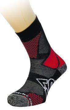 Шкарпетки K2 шкарпетки SKATE FITNESS black/red - 46 U891817014668.92 фото