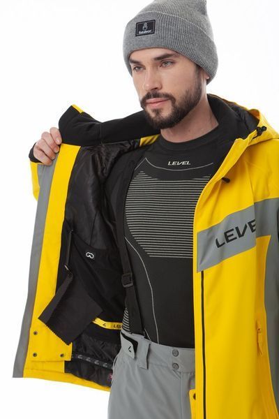 Куртки утеплені Level SAMURAI yellow/grey - 44 UEQ767D9D346455.850 фото