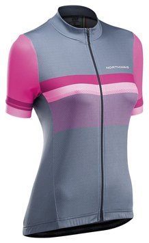 Футболки Northwave ORIGIN WOMAN JERSEY gray/magenta - 42 UBF882CD366854.4177 фото