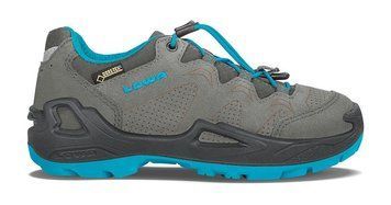 Черевики трекінгові Lowa DIEGO GTX LO grey/turquoise - 31 UEH66B5473374E.2C04 фото