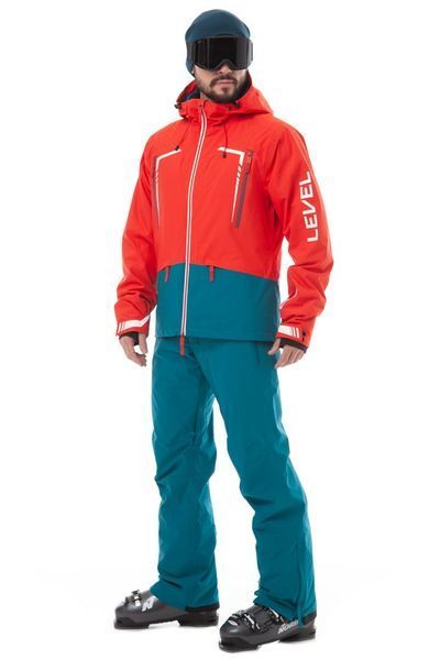 Куртки утеплені Level RODEO RIDER red/ harbor blue - S UER767D9D446455.4609 фото