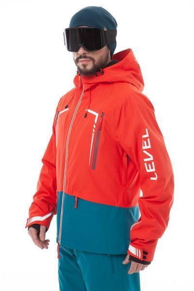 Куртки утеплені Level RODEO RIDER red/ harbor blue - S UER767D9D446455.4609 фото