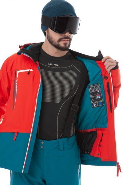 Куртки утеплені Level RODEO RIDER red/ harbor blue - S UER767D9D446455.4609 фото