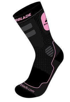 Шкарпетки Rollerblade шкарпетки HIGH PERFORMANCE W SOCKS nero/fucsia U1612027014668.4713 фото