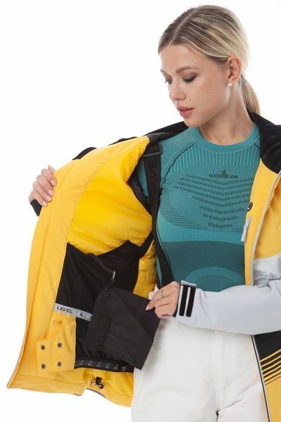 Куртки утеплені Level SNOWBIRD yellow/grey - XS UEY867D9D546455.850 фото