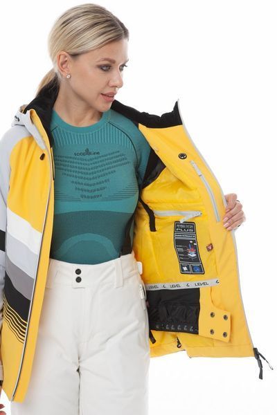 Куртки утеплені Level SNOWBIRD yellow/grey - XS UEY867D9D546455.850 фото